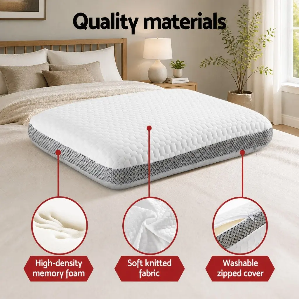 Memory Foam Pillow for Restful Sleep