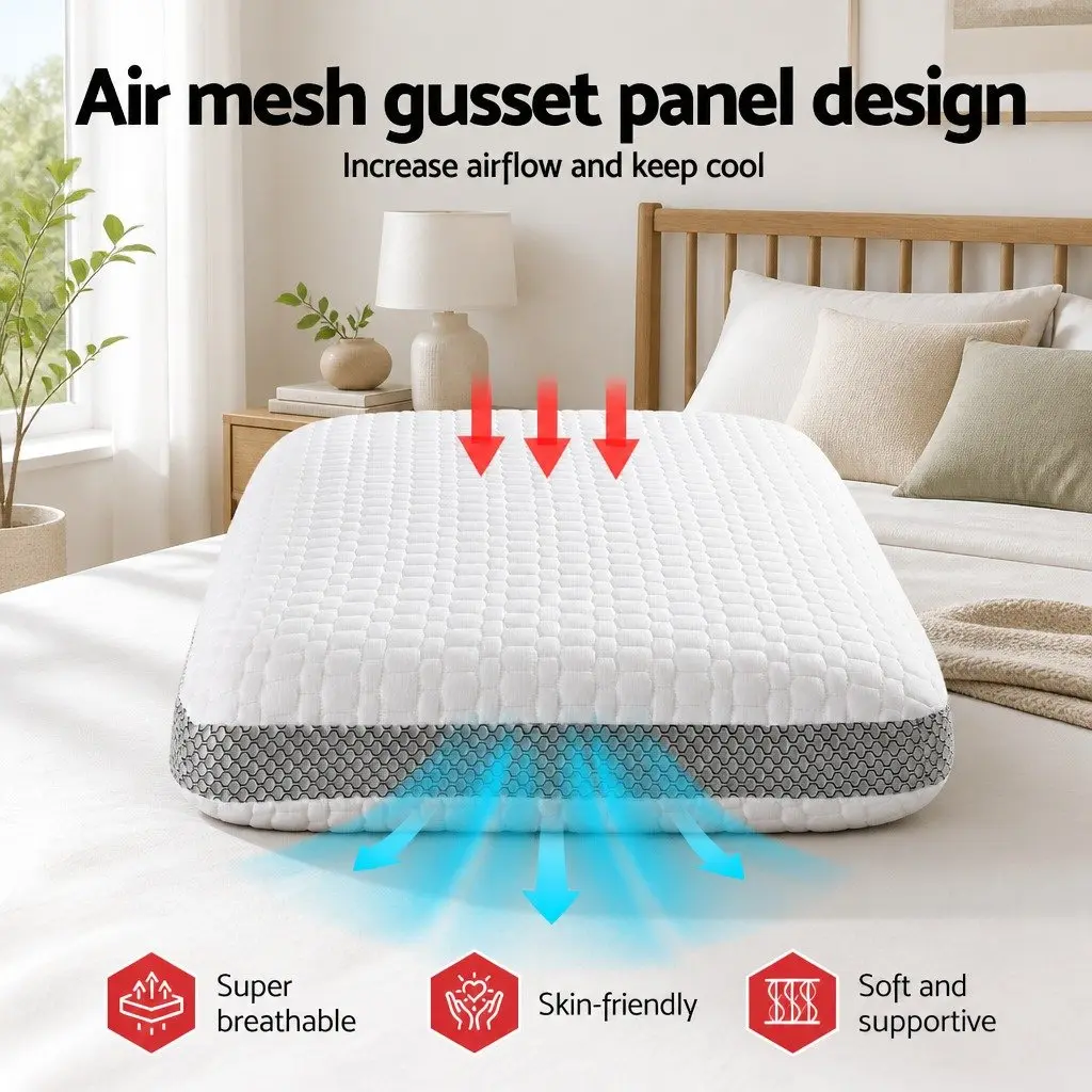 Memory Foam Pillow for Restful Sleep