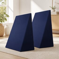 Blue Wedge Pillow Twin Pack - Practical and Reliable