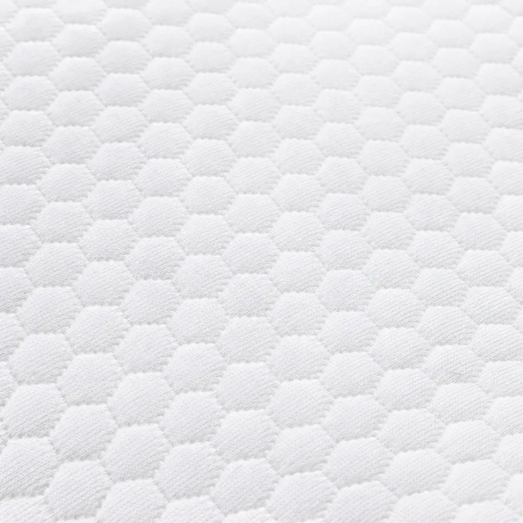 Cervical Neck Pillow Ergonomic Support Contoured Cooling Memory Foam 63x39x14cm White