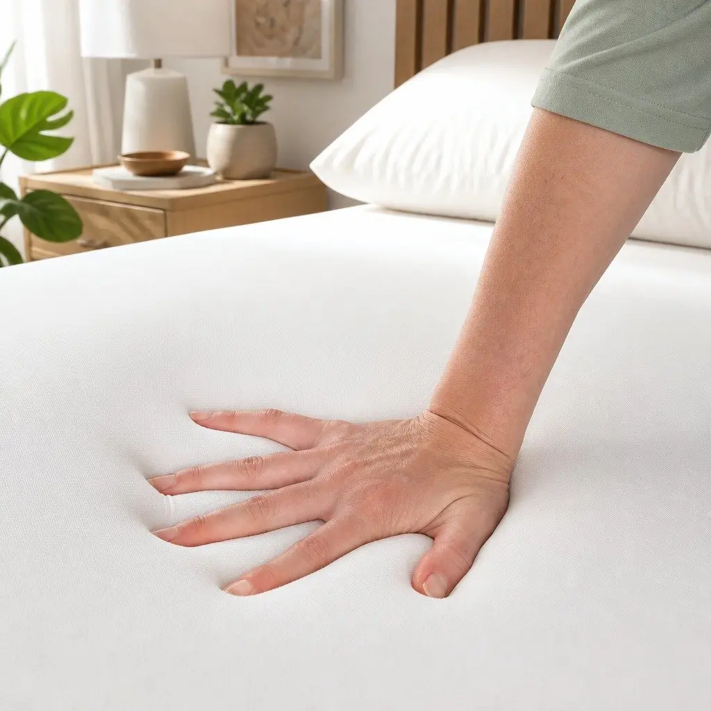 Memory Foam Orthopaedic Pillow Neck Support 60cm x 40cm White