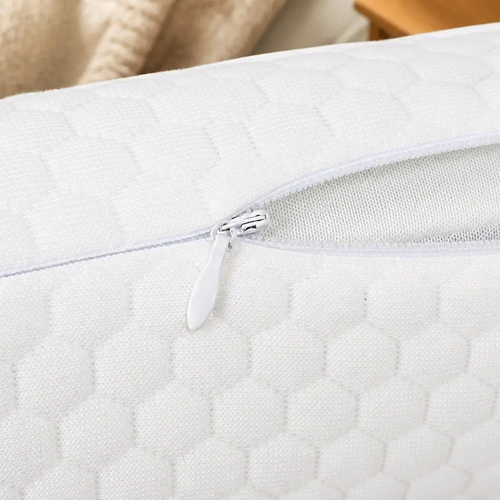 Memory Foam Orthopaedic Pillow Neck Support 60cm x 40cm White
