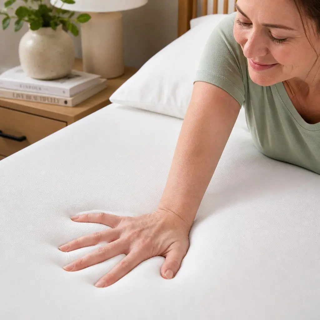 Memory Foam Orthopaedic Pillow Neck Support 60cm x 40cm White