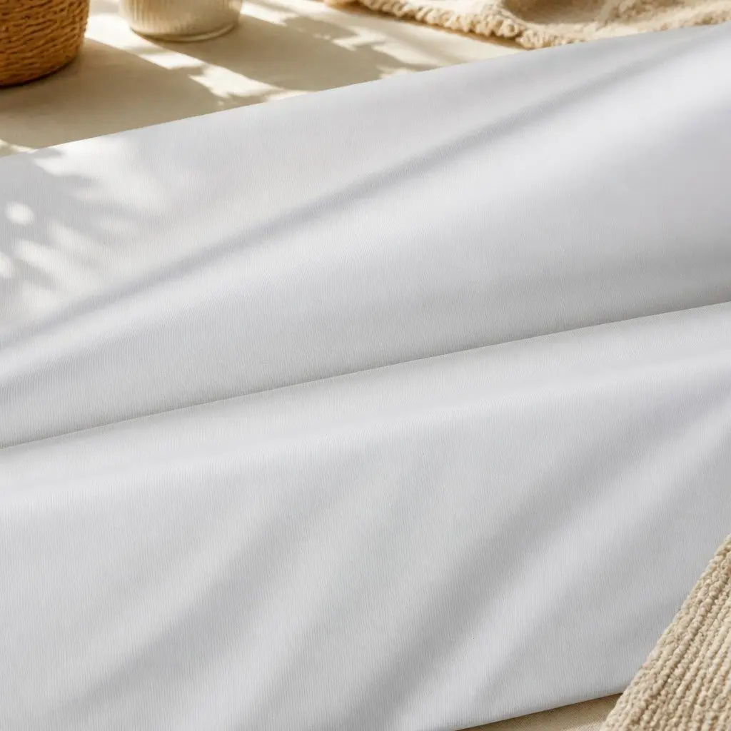 Memory Foam Pillow Neck Shoulder Support Ergonomic 60cm x 40cm White