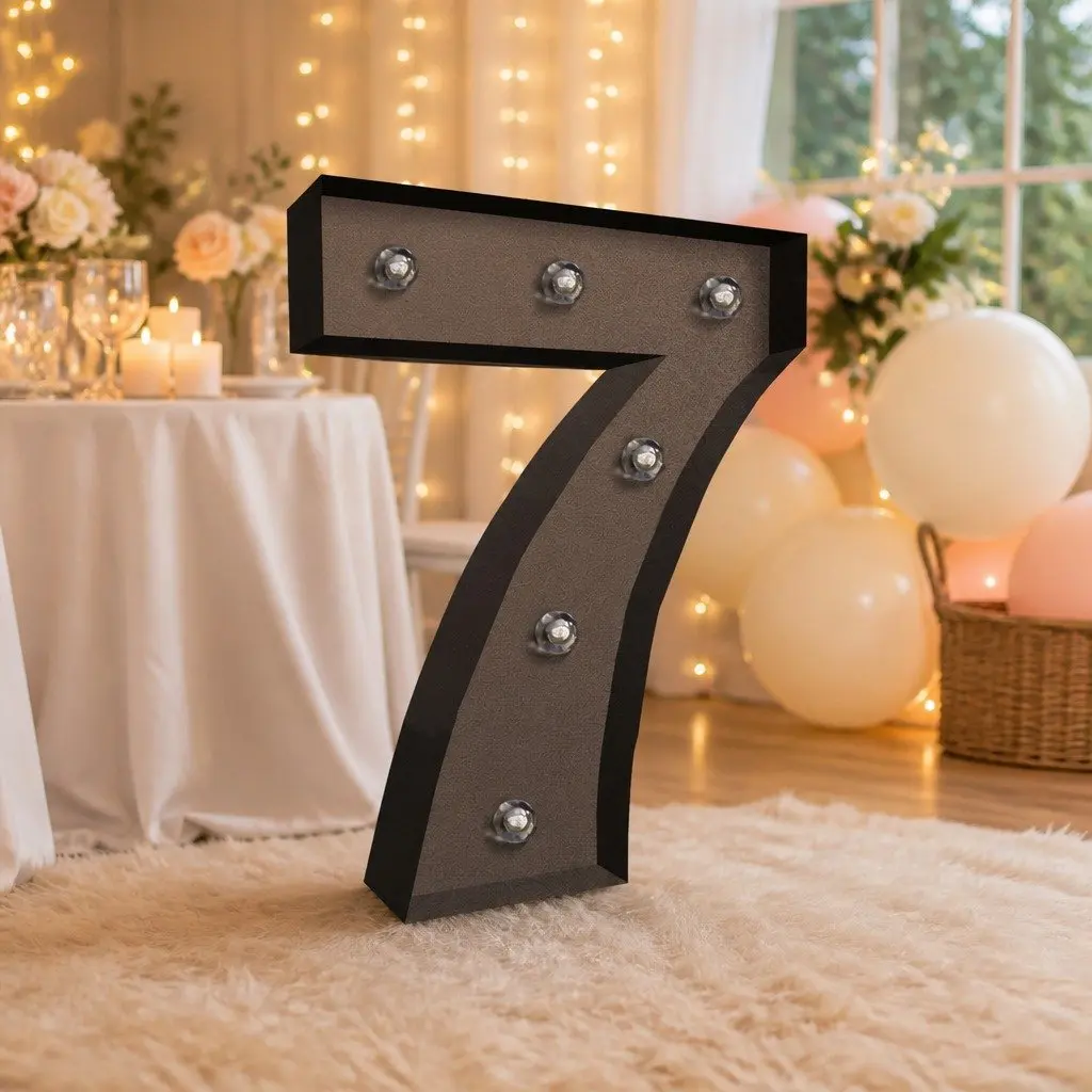 LED Letter and Number Lights for Lasting Use