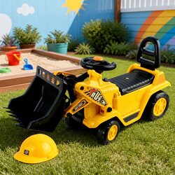 Safe and Practical Kids Ride On Bulldozer Toy