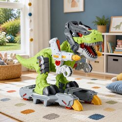 Kids Dinosaur Push Car Toy with Mist Function – Safe & Fun 56cm