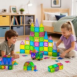 Magnetic Tiles Building Set: Fun and Practical Learning