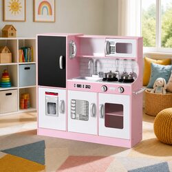 Warm & Practical Kids Kitchen Play Set with Accessories