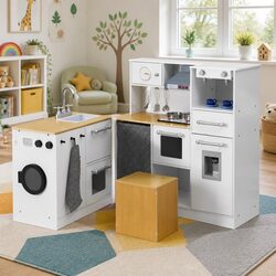 Wooden Kids Kitchen Playset: Safe and Engaging Toy
