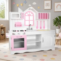 Reliable Wooden Kitchen Play Set for Safe Imaginative Play