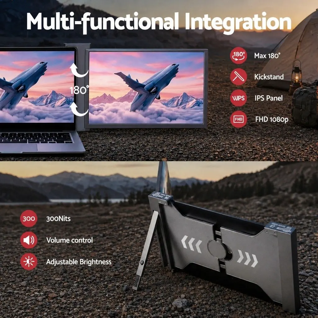 14-Inch Portable Laptop Monitor Extender
