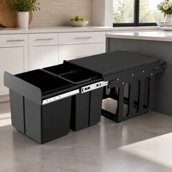 Reliable Pull-Out Garbage Bin for Your Kitchen