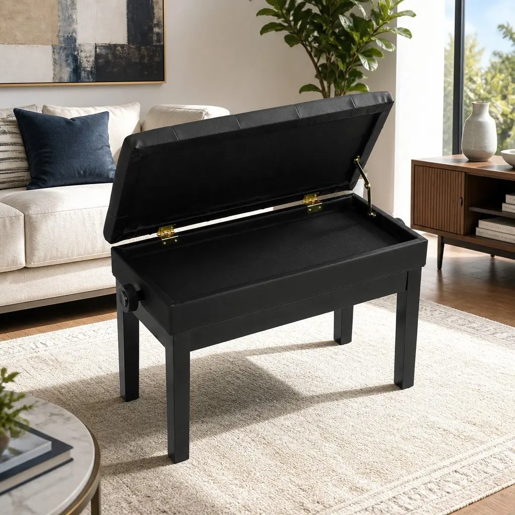 Piano Bench with Storage