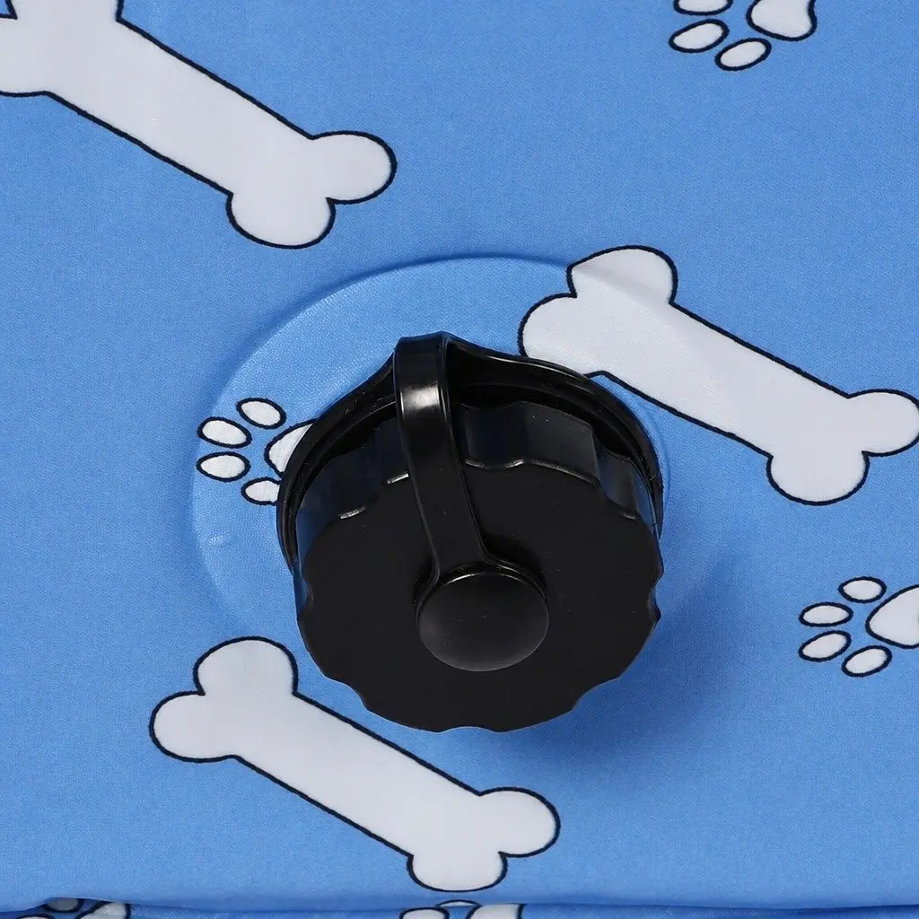 Pet Swimming Pool Large Indoor Outdoor Folding Bathing Washing Blue