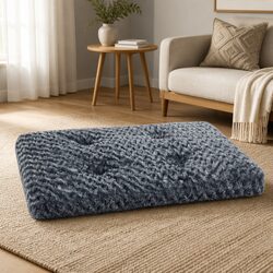 Dog Pet Bed Plush Calming Washable Soft Warm Comfortable Sleep Nest Small Large