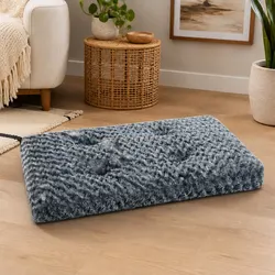 Comforting Plush Dog Bed, Machine-Washable for Easy Care