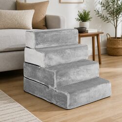 Reliable 4 Step Pet Ramp for Comfort and Safety