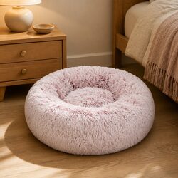 Comforting Donut Pet Bed for Cats and Dogs – Cozy and Practical