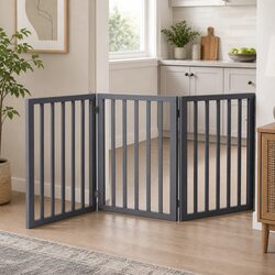 Reliable Foldable Pet Gate for Indoor Spaces