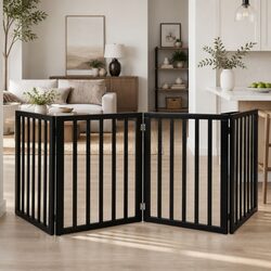 Reliable 4-Panel Pet Gate – Safety and Convenience