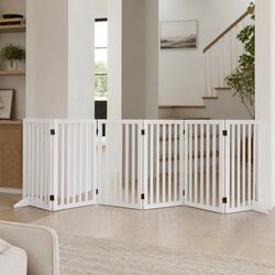 Reliable Wooden Pet Gate for Safety and Convenience