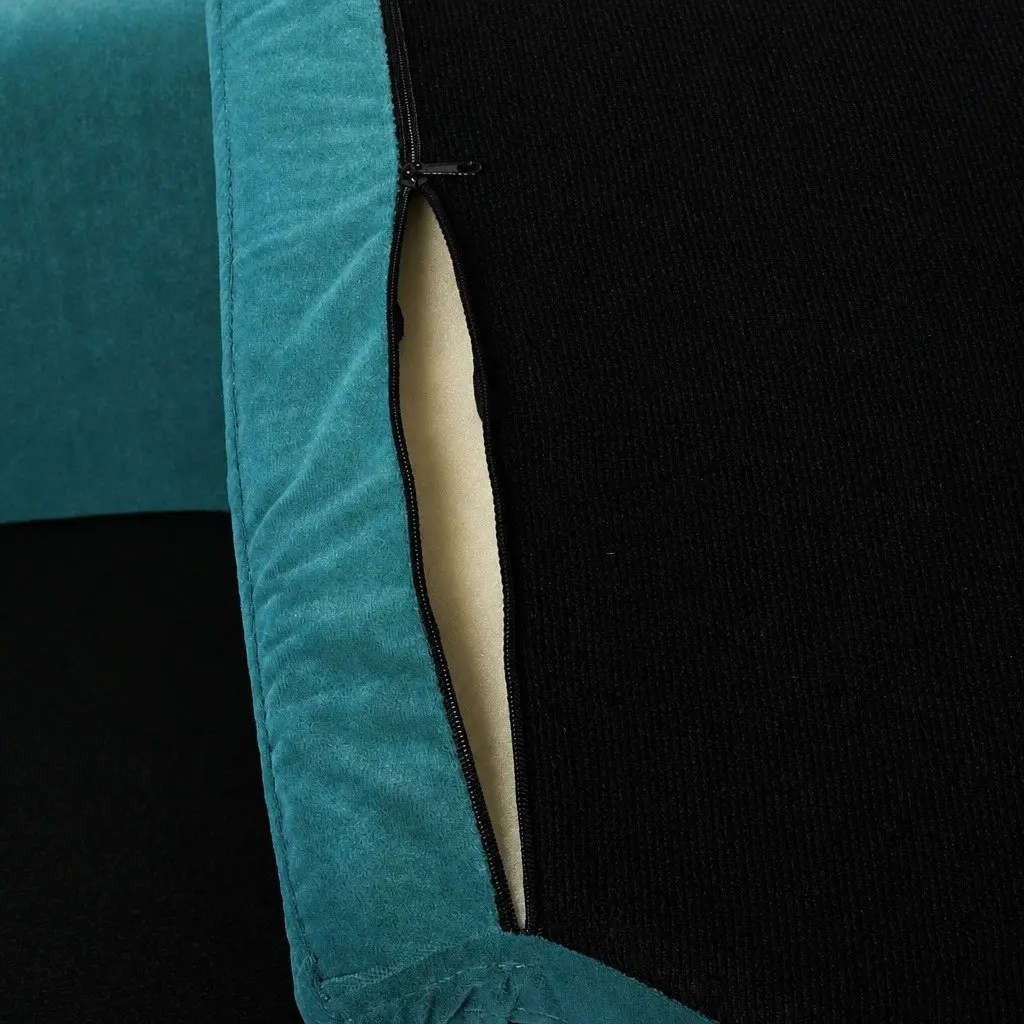 Pet Sofa Bed Dog Cat Lounge Elevated Couch Modern Design Blue Furniture