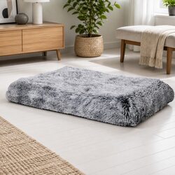 Dog Pet Bed Memory Foam Cushion Medium Charcoal Washable Orthopedic Mat