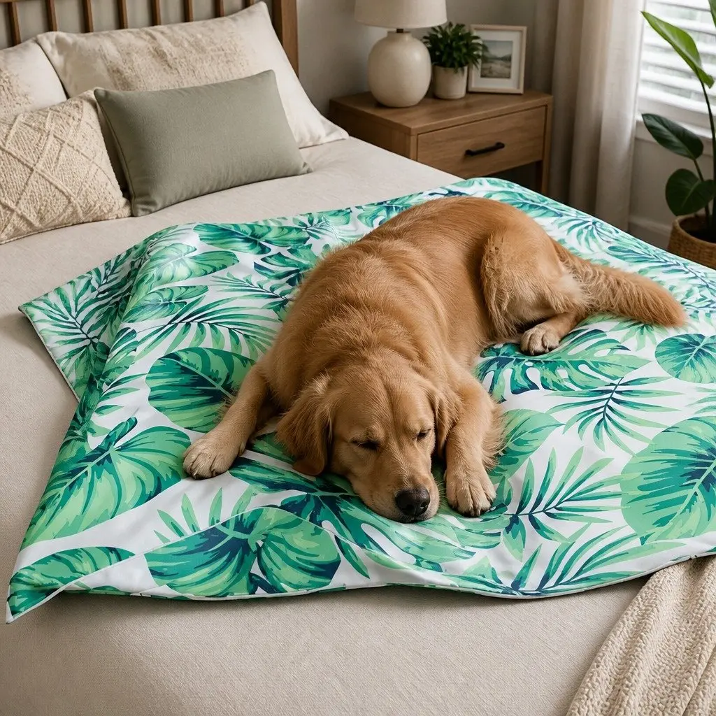 Pet Cooling Mat Self-Cooling Dog Cat Bed Pillow Waterproof PVC Small Medium Large X-Large
