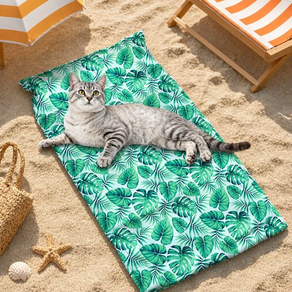 Pet Cooling Mat Self-Cooling Dog Cat Bed Pillow Waterproof PVC Small Medium Large X-Large