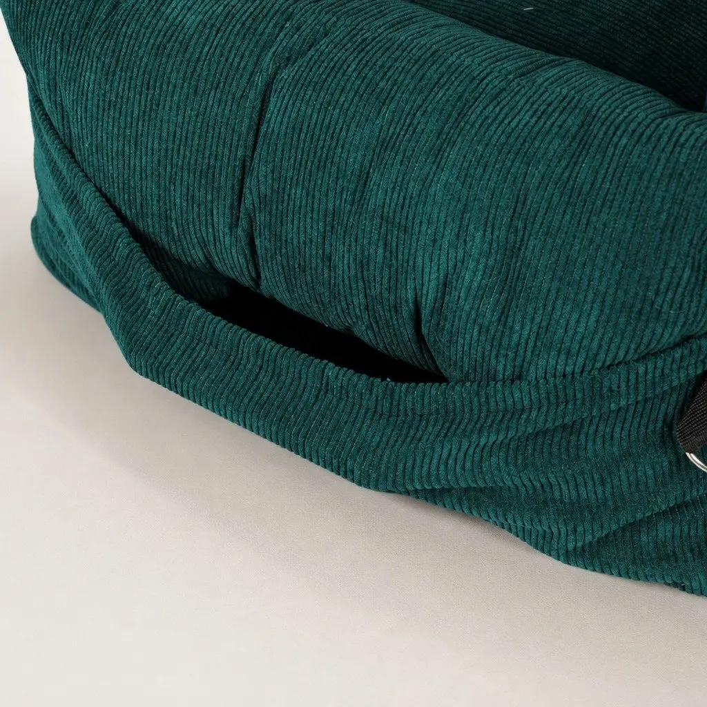 Pet Car Booster Seat Medium M Green Safe Travel