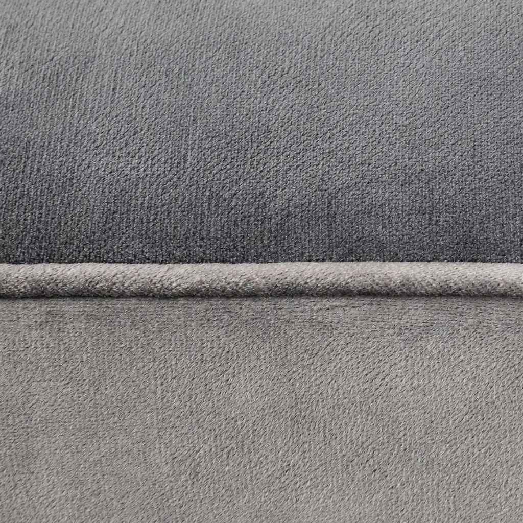Memory Foam Pet Sofa Bed Medium Orthopaedic Dog Cat Sleeping Mat Grey