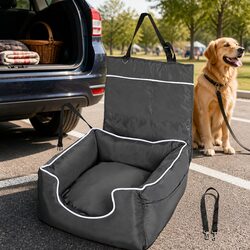 Comfort and Safety Combined in Dog Car Booster Seat