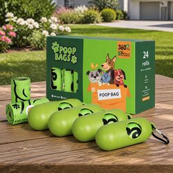 Reliable and Eco-Friendly Dog Poop Bags with Jasmine Scent