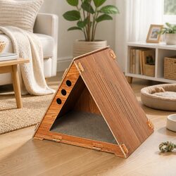 Value Cat Scratching Board with Bed Space