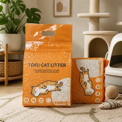 Comfortable and Reliable Tofu Cat Litter 2.5kg x12