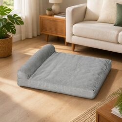Memory Foam Pet Bed Large Chew Proof Waterproof Dog Cat Cushion Washable