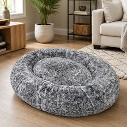 Warm and Practical Charcoal Memory Foam Floor Cushion