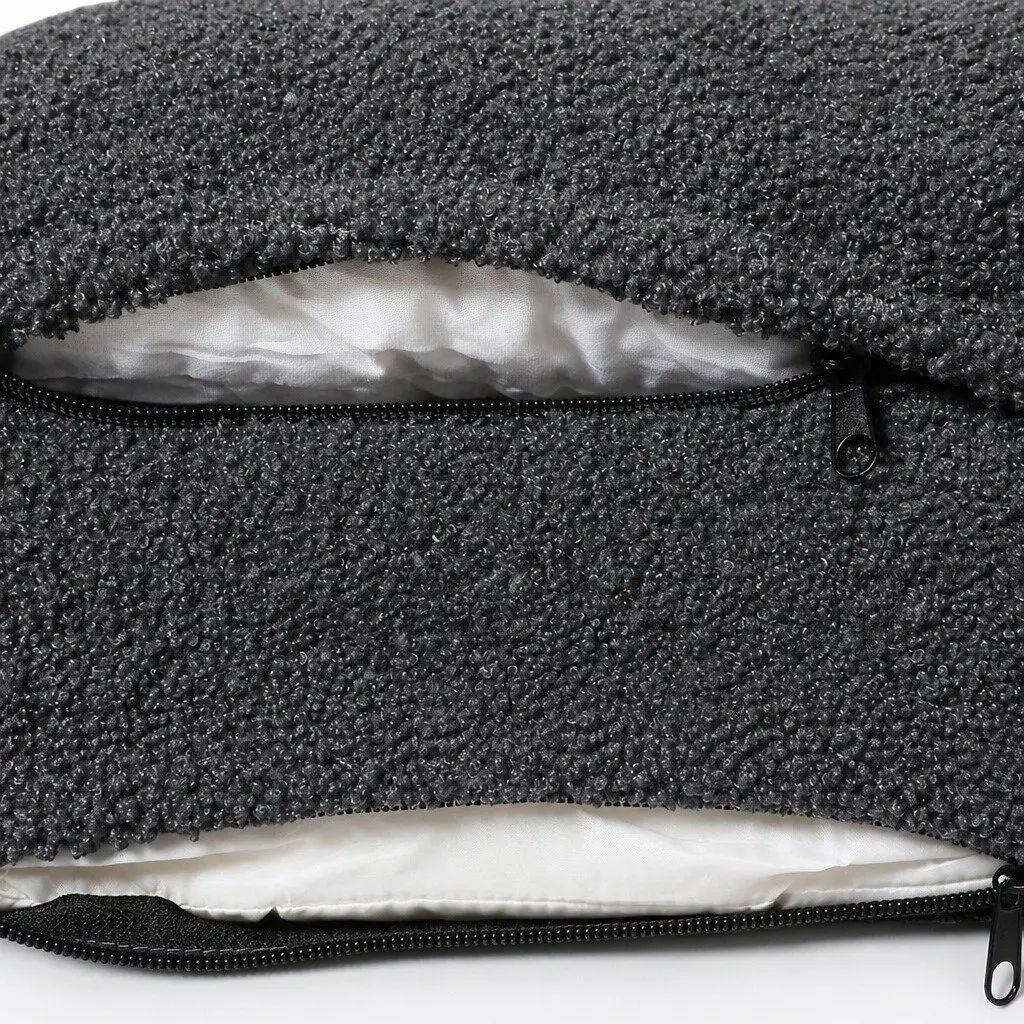 Memory Foam Pet Sofa Bed Orthopaedic Foam 71cm x 58cm Grey