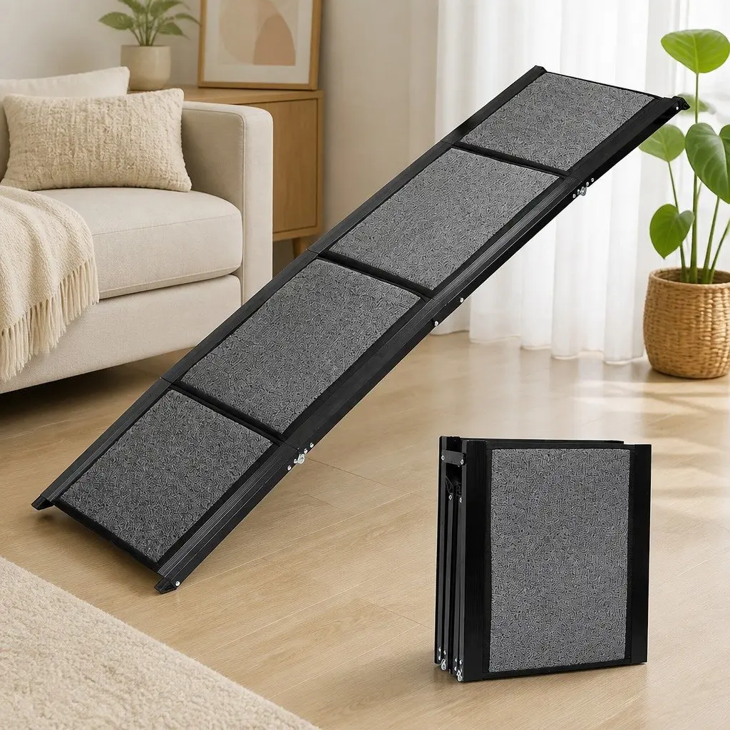 Foldable Dog Ramp for Gentle Access