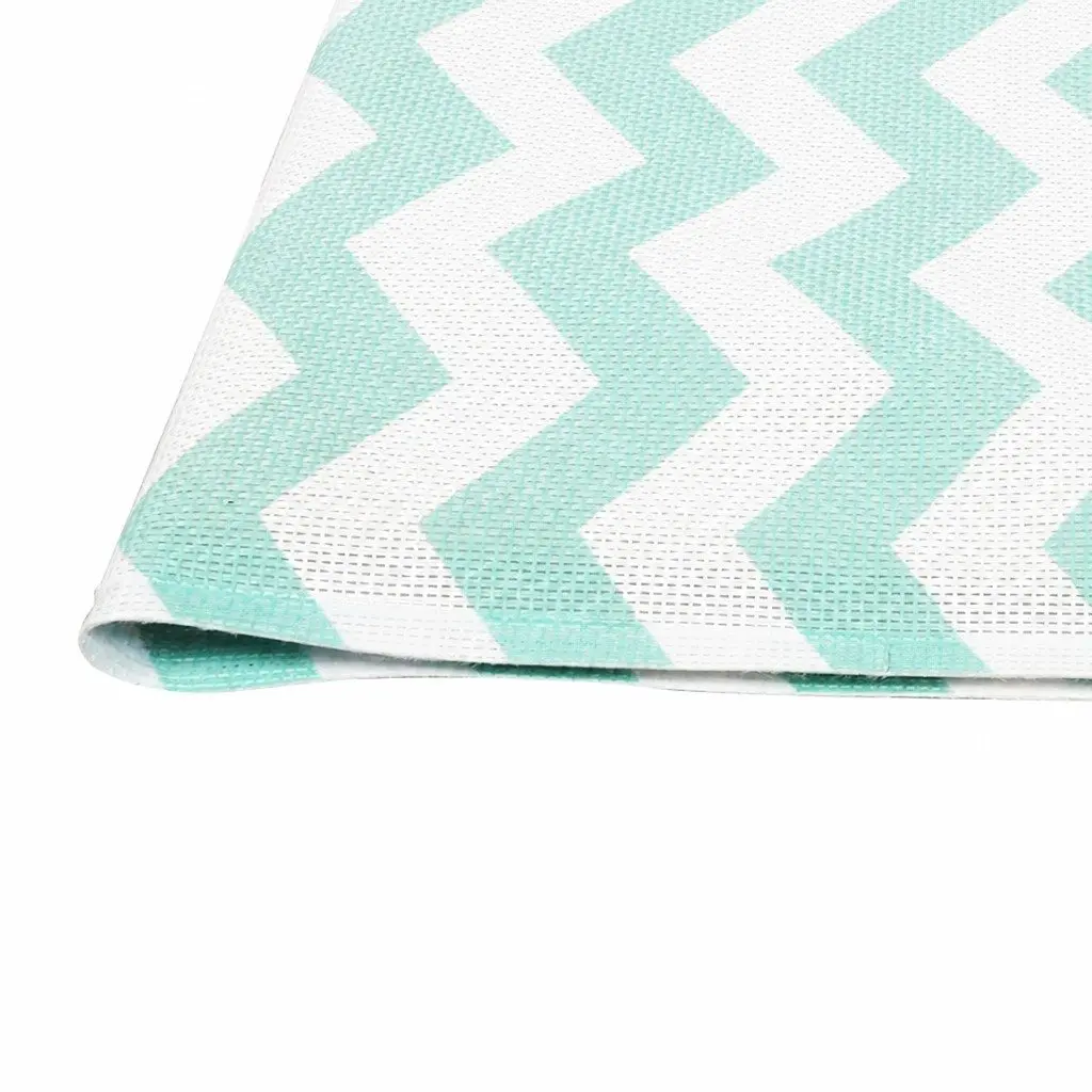 Pet Cooling Mat Small Green Textured Surface Foldable Portable