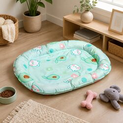 Comfortable Green Pet Cooling Mat with Practical Benefits