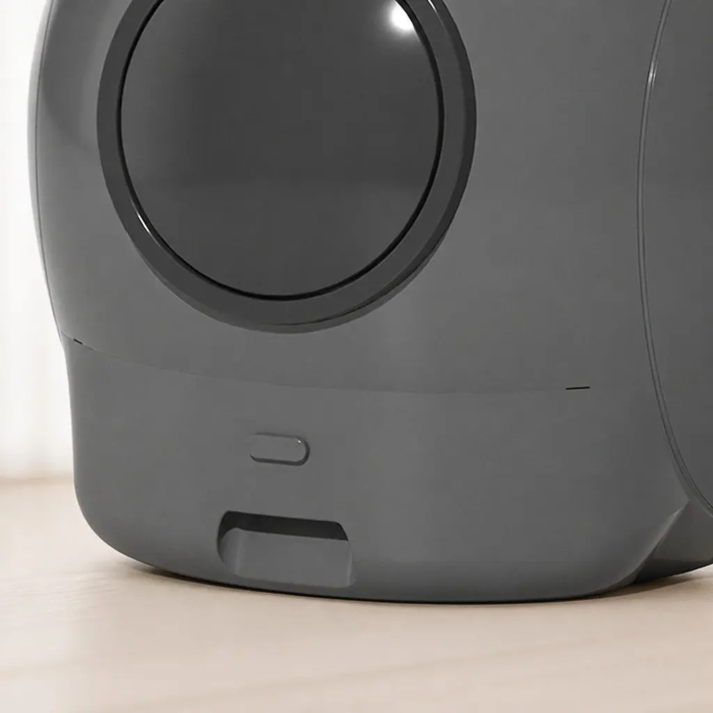 Automatic Self-Cleaning Cat Litter Box Smart Wi-Fi Control Large Grey