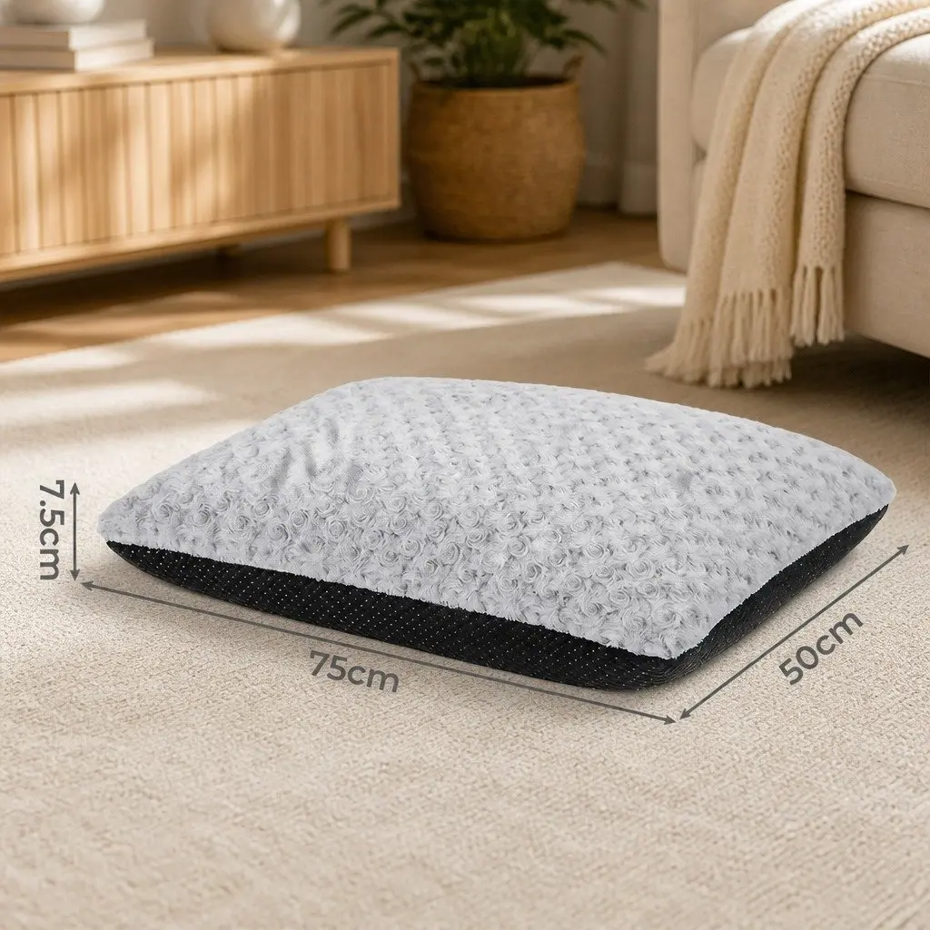 Dog Bed Pet Mattress Soft Plush Comfortable Sleeping Mat for Small Medium Large