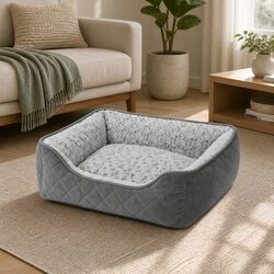 Large Orthopedic Dog Bed Calming Pet Cushion Removable Washable Cover Non-Slip