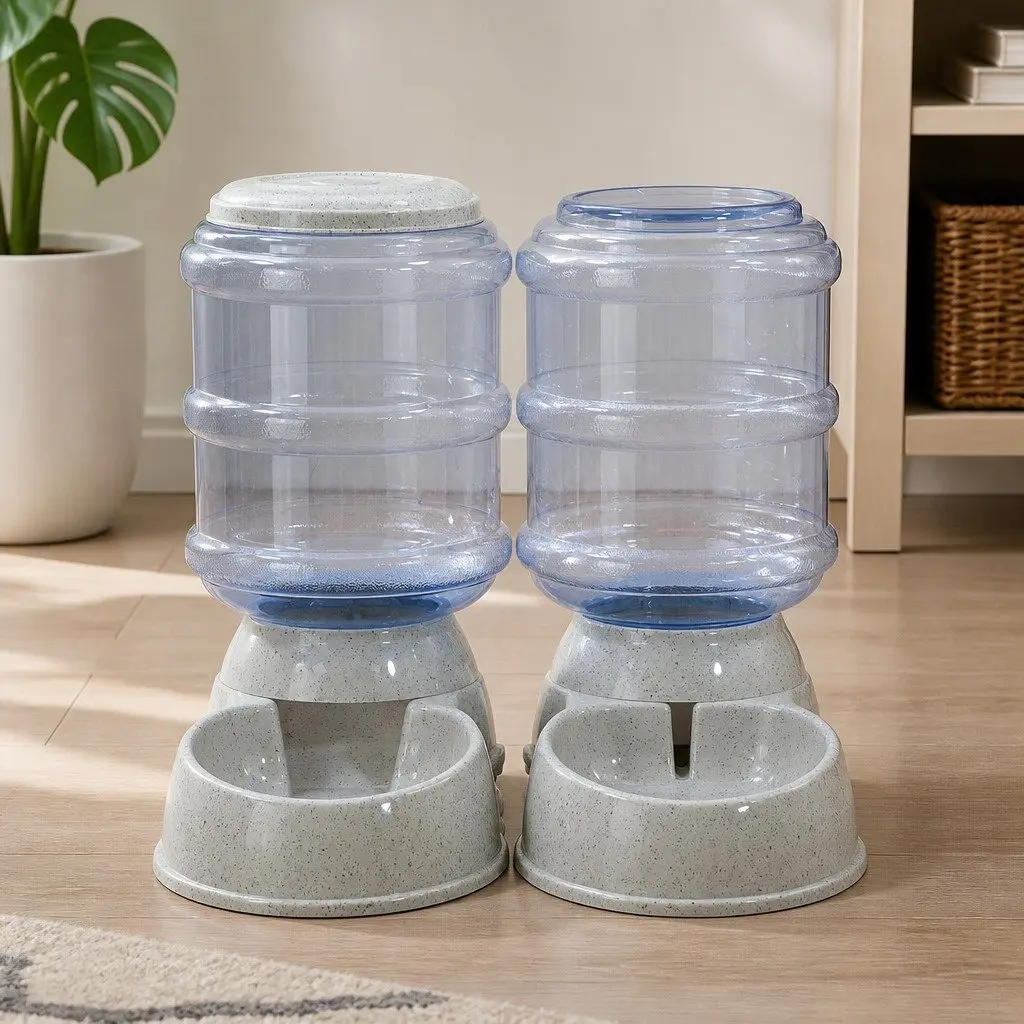 3.5L Automatic Feeder & Water Dispenser Set
