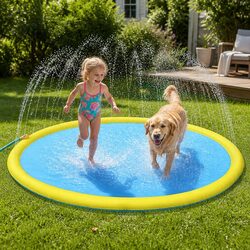 Practical 240cm Splash Pad for Summer Activities
