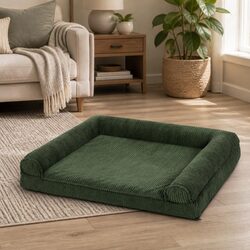Comforting Dog Bed with Washable Cover for Everyday Use