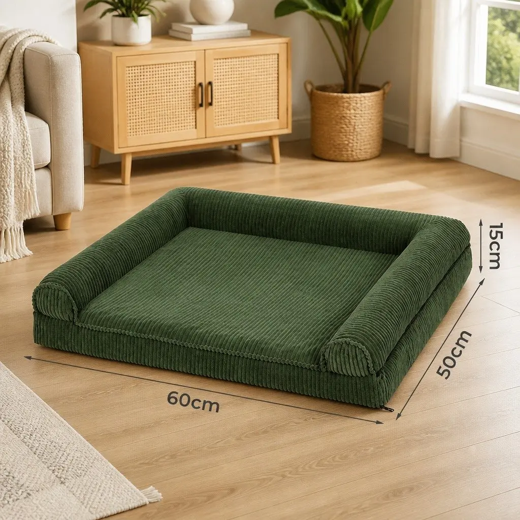 Dog Bed Mat Non Slip Orthopedic Pet Sofa Cushion Indoor Washable Cover