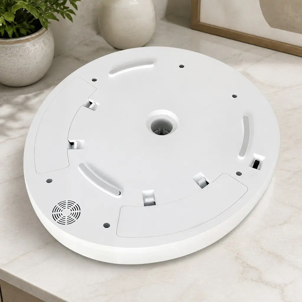 Automatic Pet Feeder Smart Timed Bowl 6 Meals White Bluetooth App Control Voice